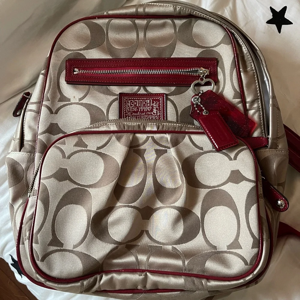 Coach backpack - Picture 1 of 4
